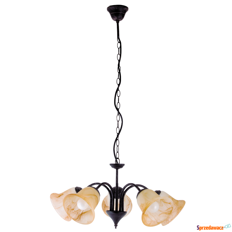 Lampa wisząca Rabalux Colette 5x40W E14 antyczny... - Lampy wiszące, żyrandole - Bytom