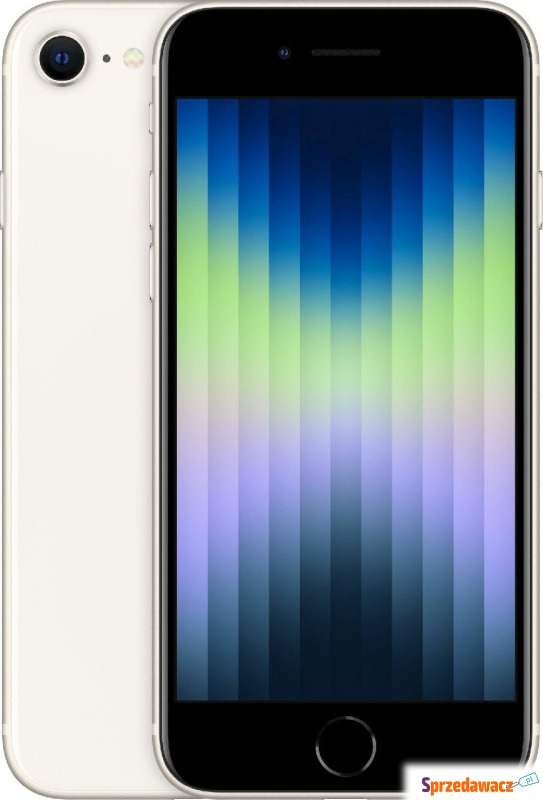 Smartfon Apple SE 2022 5G 3/64GB Biały (MMXG3SE/A) - Telefony komórkowe - Katowice