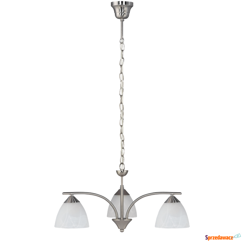 Lampa wisząca Rabalux Tristan 3x40W E14 satynowy... - Lampy wiszące, żyrandole - Rzeszów