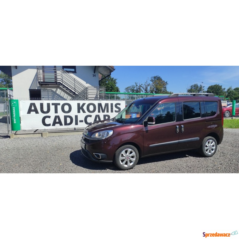 Fiat Doblo - Super stan, ksiązka serwisowa. - Samochody osobowe - Goczałkowice-Zdrój