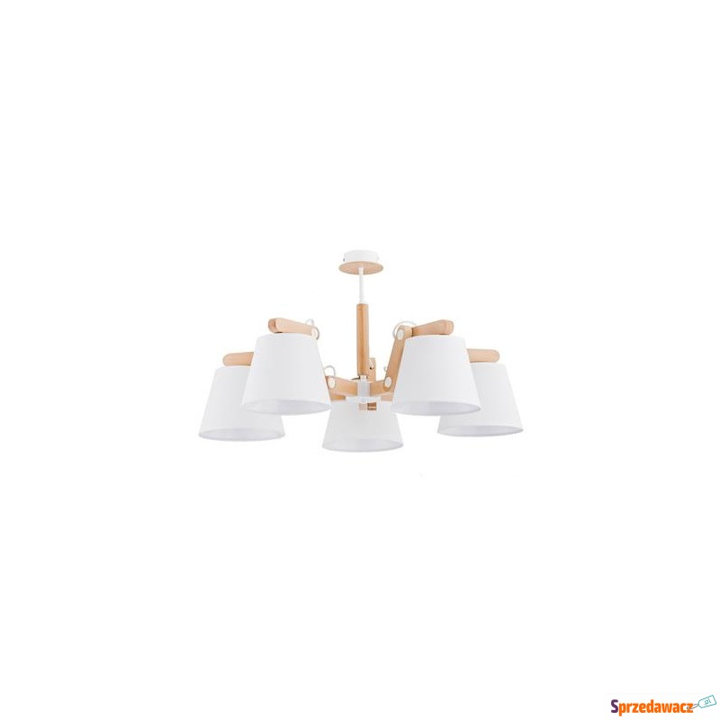 Lampa wisząca Alfa Joga 23975 White zwis 5x60W... - Lampy wiszące, żyrandole - Tarnowskie Góry