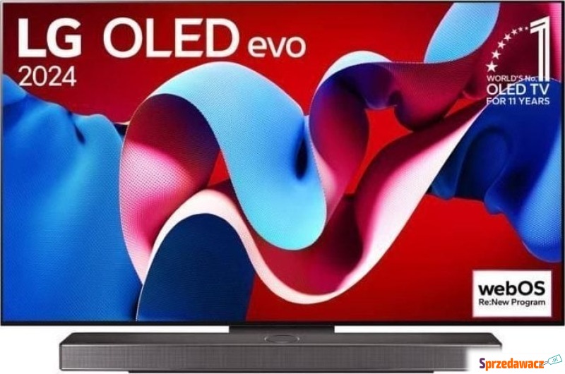 Telewizor LG TV SET OLED 77" 4K/OLED77C41LA LG - Telewizory - Gdańsk