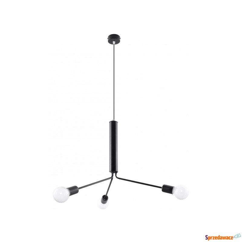 Sollux Duomo 3D SL.0303 Lampa wisząca zwis 3x60W... - Lampy wiszące, żyrandole - Świeradów-Zdrój