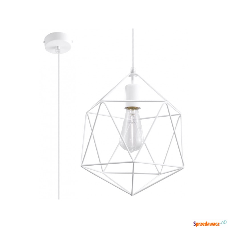 Sollux Gaspare SL.0290 Lampa wisząca zwis 1x60W... - Lampy wiszące, żyrandole - Konin