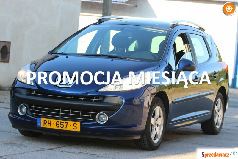 Peugeot 207 - 1,4 benzyna SW KOMBI Panorama KLIMA... - Samochody osobowe - Nysa