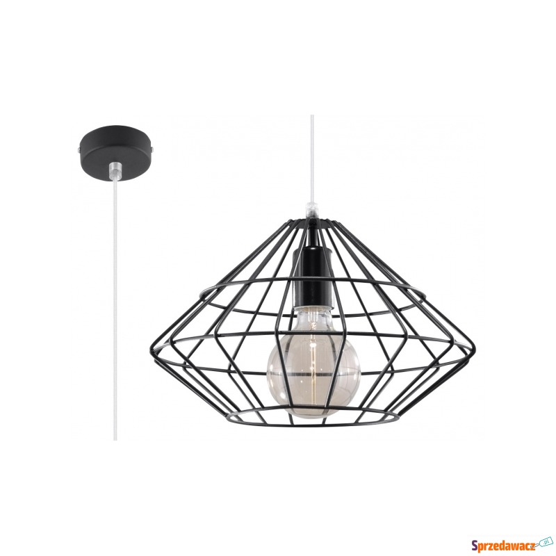 Sollux Umberto SL.0294 Lampa wisząca zwis 1x60W... - Lampy wiszące, żyrandole - Olsztyn