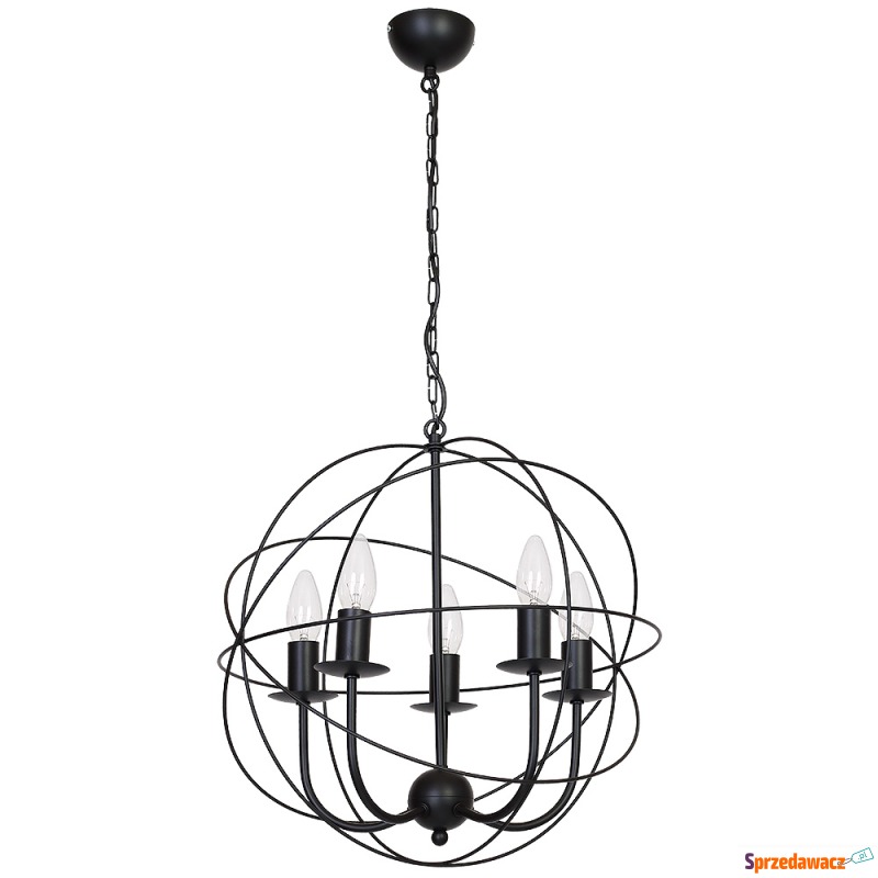 Lampa wisząca zwis żyrandol Luminex Globe 5x60W... - Lampy wiszące, żyrandole - Piła