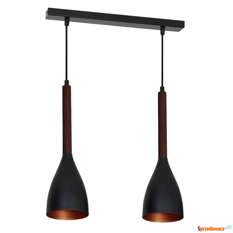 Lampa wisząca zwis żyrandol Luminex Muza 2x60W... - Lampy wiszące, żyrandole - Kutno