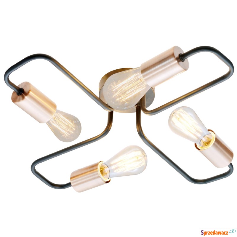 Plafon lampa sufitowa Candellux Herpe 4x60W E27... - Plafony - Konin