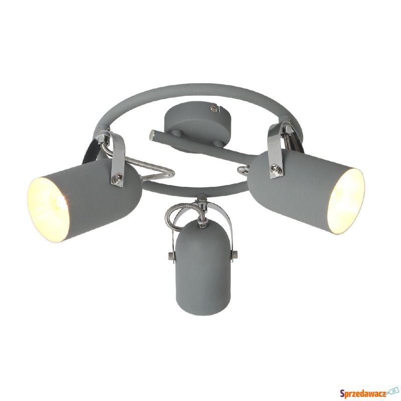 Plafon lampa sufitowa spirala spot Candellux Gray... - Plafony - Władysławowo