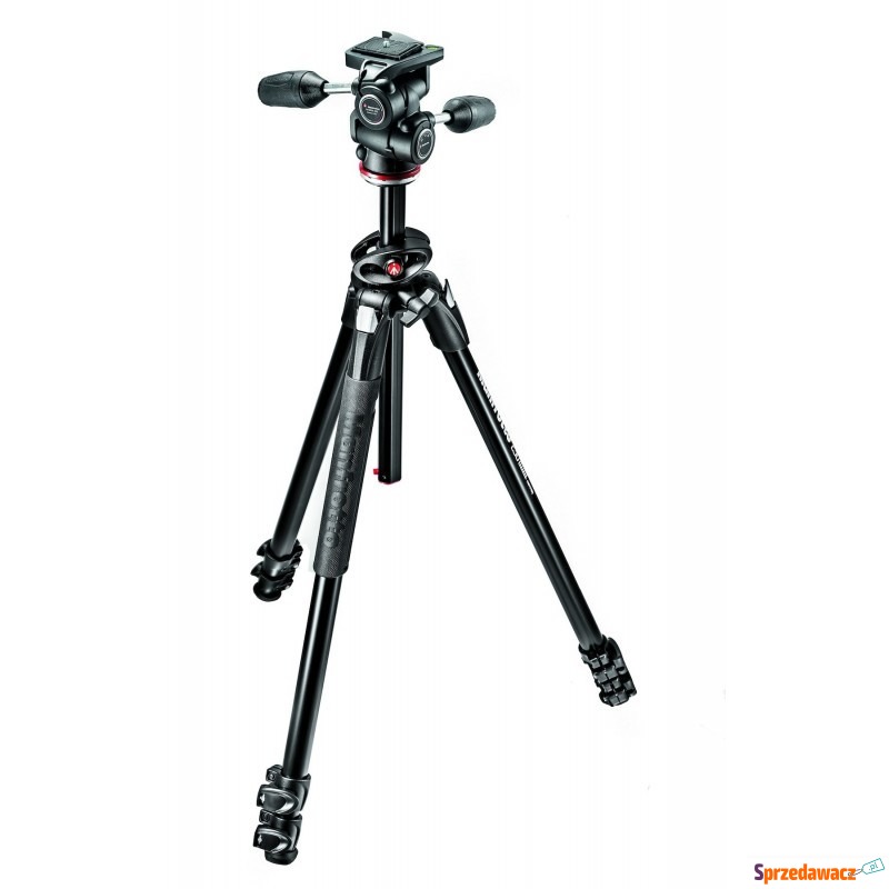 Tripod Manfrotto statyw 290 DUAL Z GŁOWICĄ MH804-3W - Lampy błyskowe, statywy - Ostrowiec Świętokrzyski