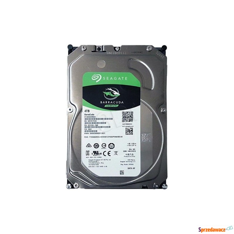 Dysk HDD Seagate Barracuda ST4000DM004 (4 TB ;... - Dyski twarde - Bielsko-Biała