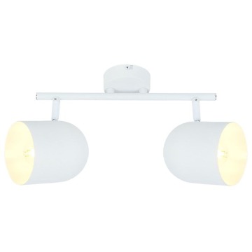 Listwa Candellux Azuro 92-63250 oprawa sufitowa 2x40W E27 biały