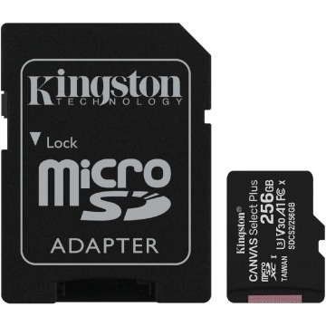 Kingston microSDXC Canvas Select Plus 256GB 100R/85W Class 10 UHS-I