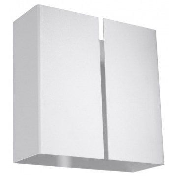 Kinkiet Sollux Linea SL.0375 oprawa ścienna 2x40W G9 biały