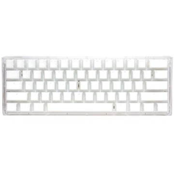 Klawiatura gamingowa Ducky One 3 Aura White Mini z podświetleniem LED RGB – MX-Blue (US)