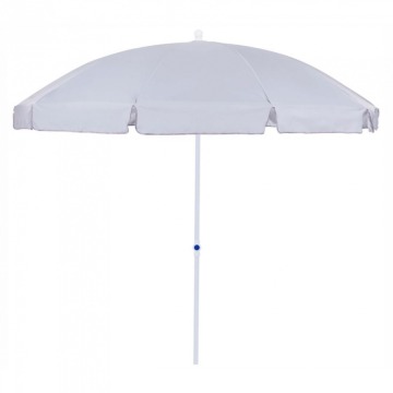 Parasol ogrodowy metalowy 250 cm : Kolor - Grey