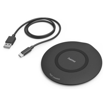 Hama ładowarka indukcyjna QI-FC15 Wireless Charger, czarna