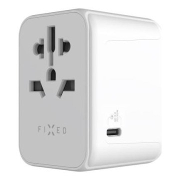 Fixed World 1x USB-C 2x USB-A 30W biały