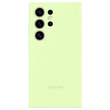 Samsung Silicone Case do S24 Ultra light green