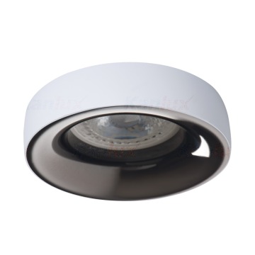 Oczko halogenowe Kanlux Elnis 27805 lampa sufitowa wpuszczana downlight 1x35W GU10 / G5.3 białe / an