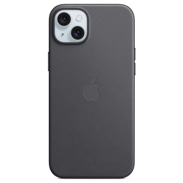 Apple iPhone 15 Plus FineWoven Case with MagSafe black