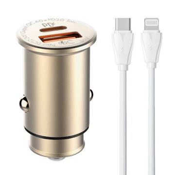 Ldnio C506Q USB, USB-C + Kabel USB-C - Lightning