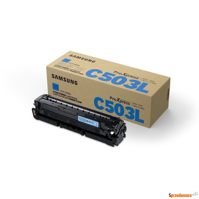 HP Inc. Samsung CLT-C503L H-Yield Cyan Toner - Tusze, tonery - Zaścianki