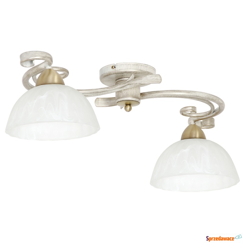 Plafon lampa sufitowa Luminex Aurora White 2x60W... - Plafony - Nowy Sącz