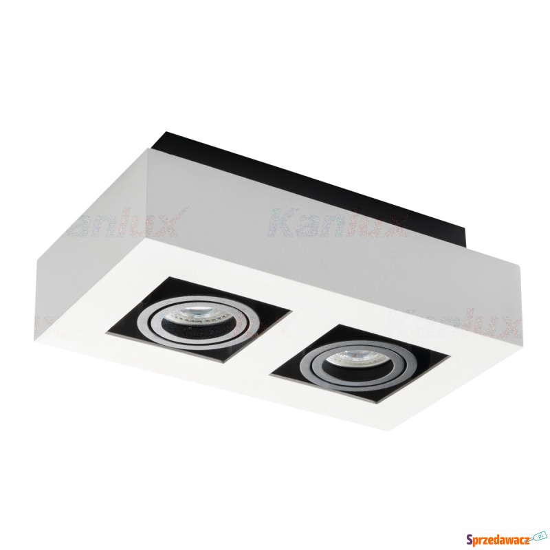 Oczko LED Kanlux Stobi natynkowe DLP 2x50W GU10... - Żarówki i oprawki - Bielsko-Biała