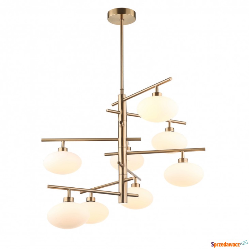 Lampa wisząca Italux Fiorenzo MDM3661-8 BRO+W... - Lampy wiszące, żyrandole - Dąbrowa Górnicza