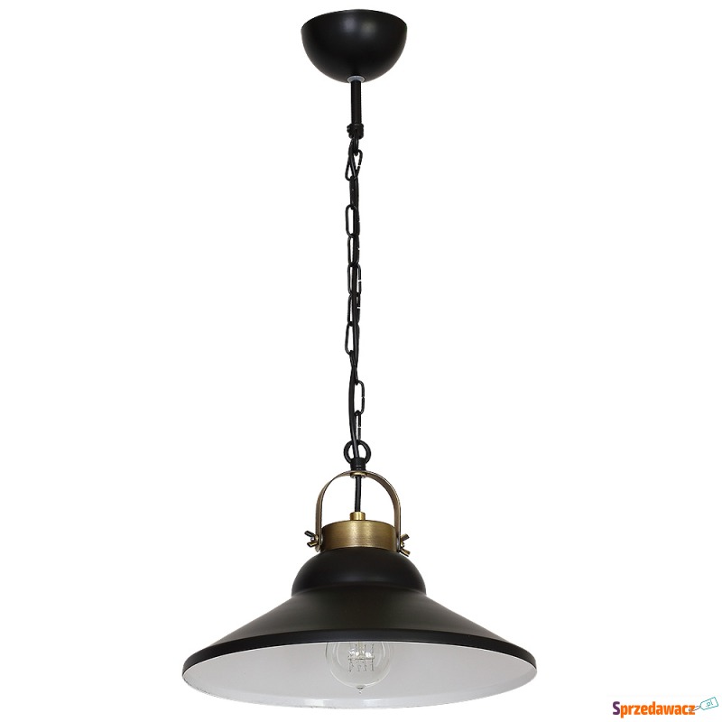 Lampa wisząca Luminex Iron Black 1 6207 lampa... - Lampy wiszące, żyrandole - Głogów