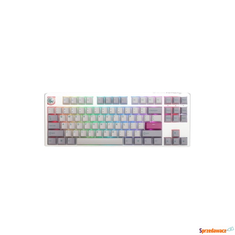 Klawiatura gamingowa Ducky One 3 Mist Grey TKL,... - Klawiatury - Wodzisław Śląski