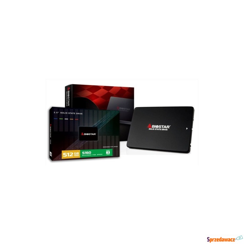 Dysk SSD Biostar S160 512GB SATA - Dyski twarde - Bydgoszcz