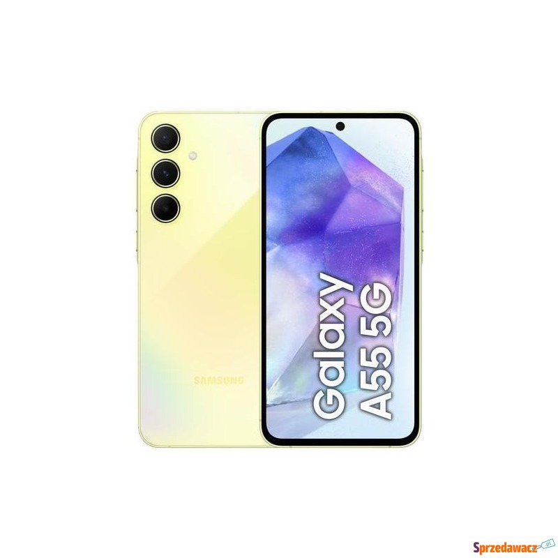 Samsung Galaxy A55 128GB 5G Dual SIM żółty (A556) - Telefony komórkowe - Bydgoszcz