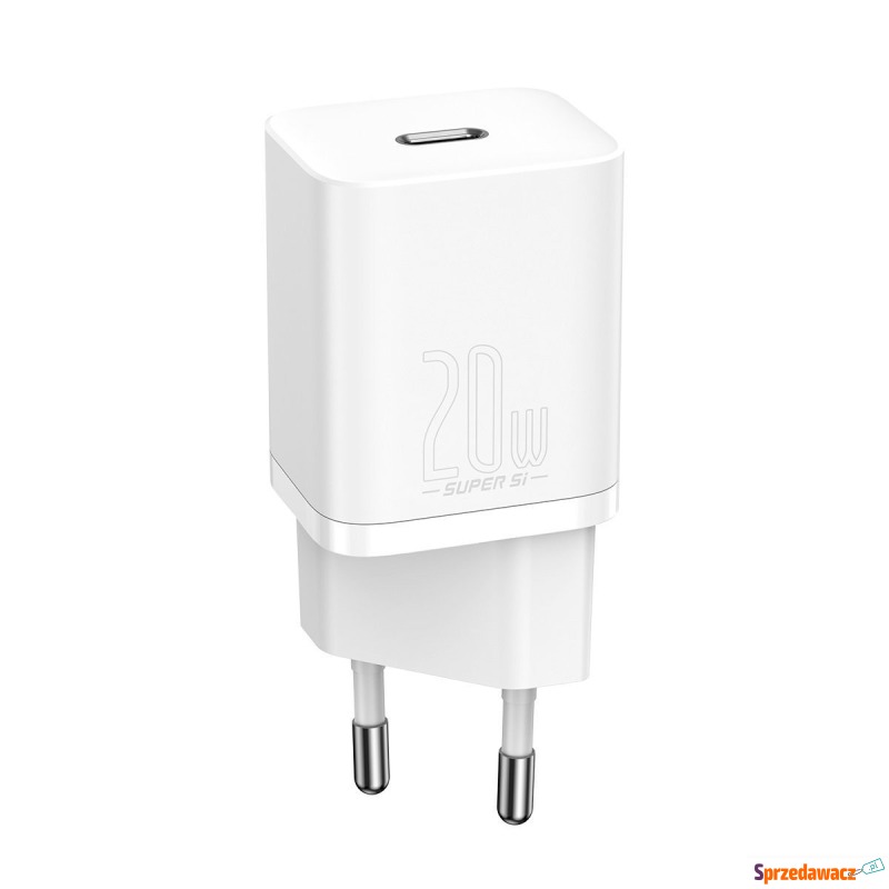 Baseus Super Si Quick Charger 1C 20W (biała) - Ładowarki sieciowe - Jelenia Góra