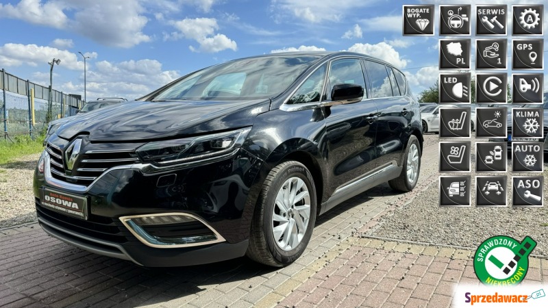 Renault Espace - 1.6dci automat półskory hak... - Samochody osobowe - Gdańsk