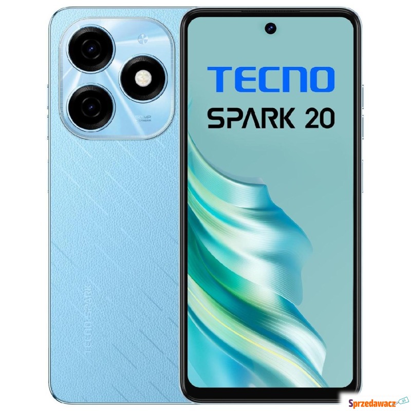 TECNO SPARK 20 8/256GB Magic Skin Blue - Telefony komórkowe - Jelenia Góra