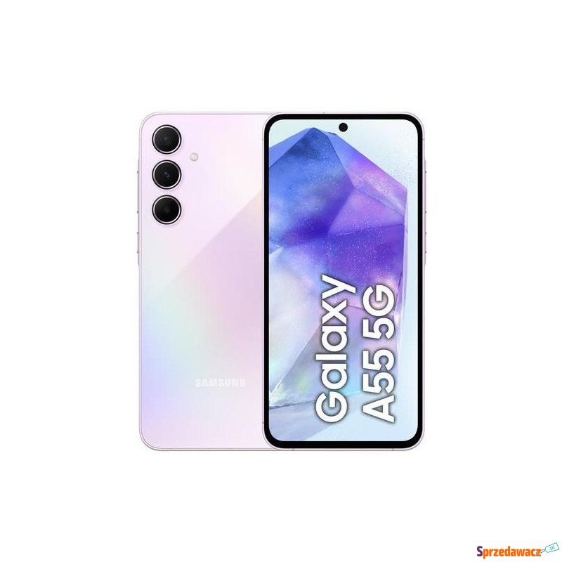 Samsung Galaxy A55 128GB 5G Dual SIM fioletowy... - Telefony komórkowe - Bydgoszcz