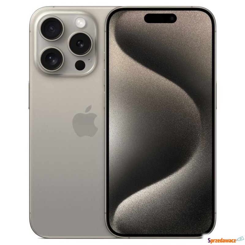 Apple iPhone 15 Pro 512GB Tytan Naturalny - Telefony komórkowe - Toruń