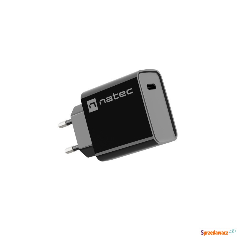 Natec Ribera 20W USB-C czarna - Ładowarki sieciowe - Włocławek