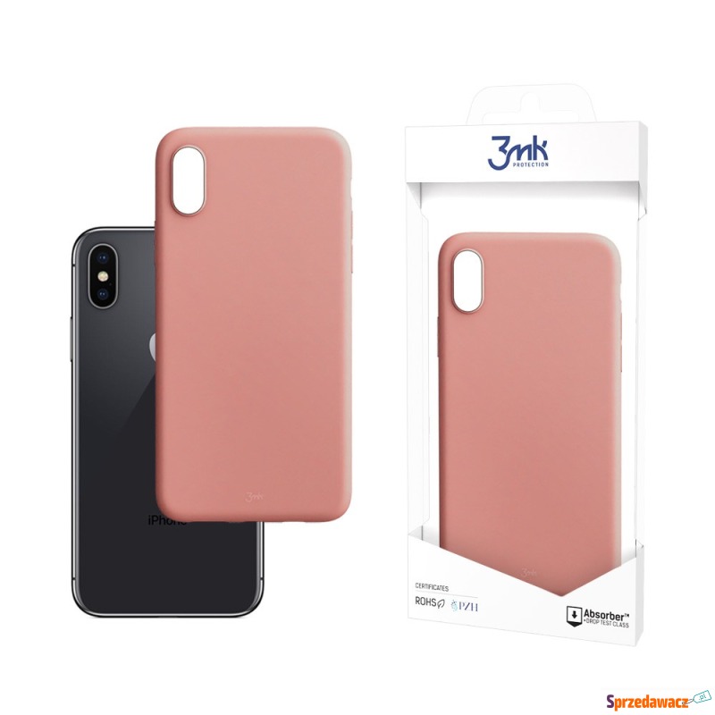 3mk Matt Case lychee do Apple iPhone X/XS - Etui na telefon - Warszawa