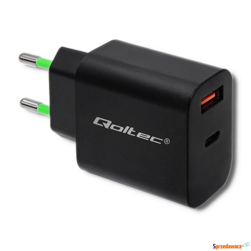 Qoltec 18W | 5-12V | 1.5-3A | USB typ C PD | USB... - Ładowarki sieciowe - Pabianice