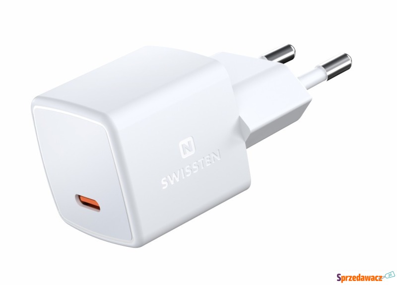 Swissten GaN USB-C 33W biała - Ładowarki sieciowe - Bydgoszcz