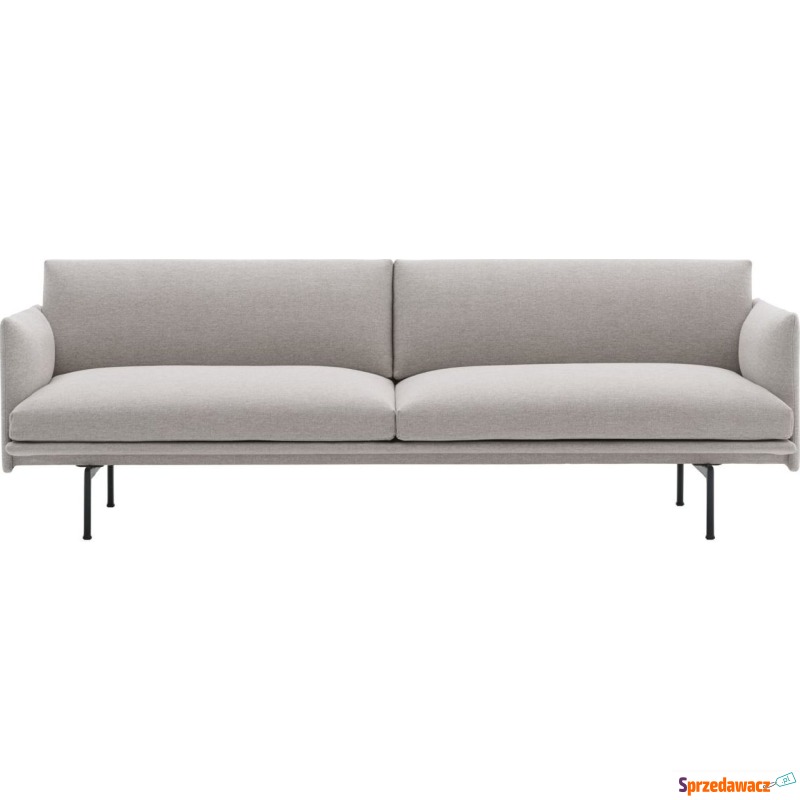 Sofa trzyosobowa Outline Clay 12 - Sofy, fotele, komplety... - Siedlce