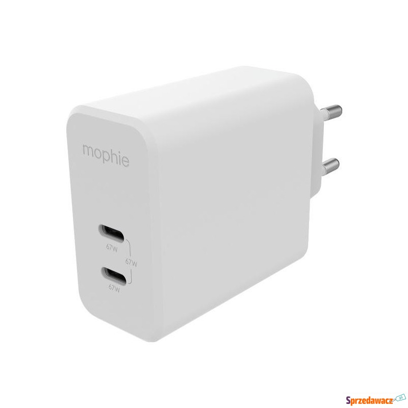 Mophie GaN Charger Dual - ładowarka sieciowa z... - Ładowarki sieciowe - Płock