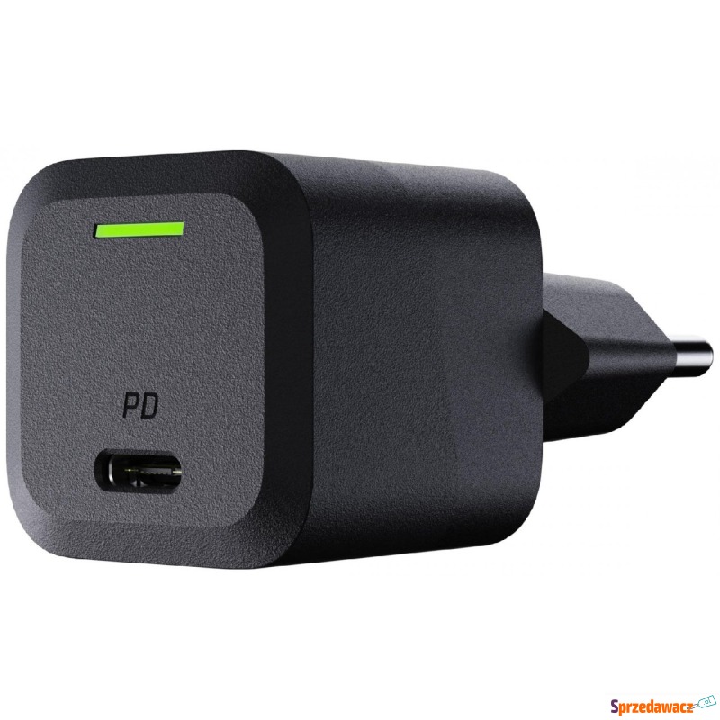 Green Cell 1x USB-C 33W GaN czarna - Ładowarki sieciowe - Łódź