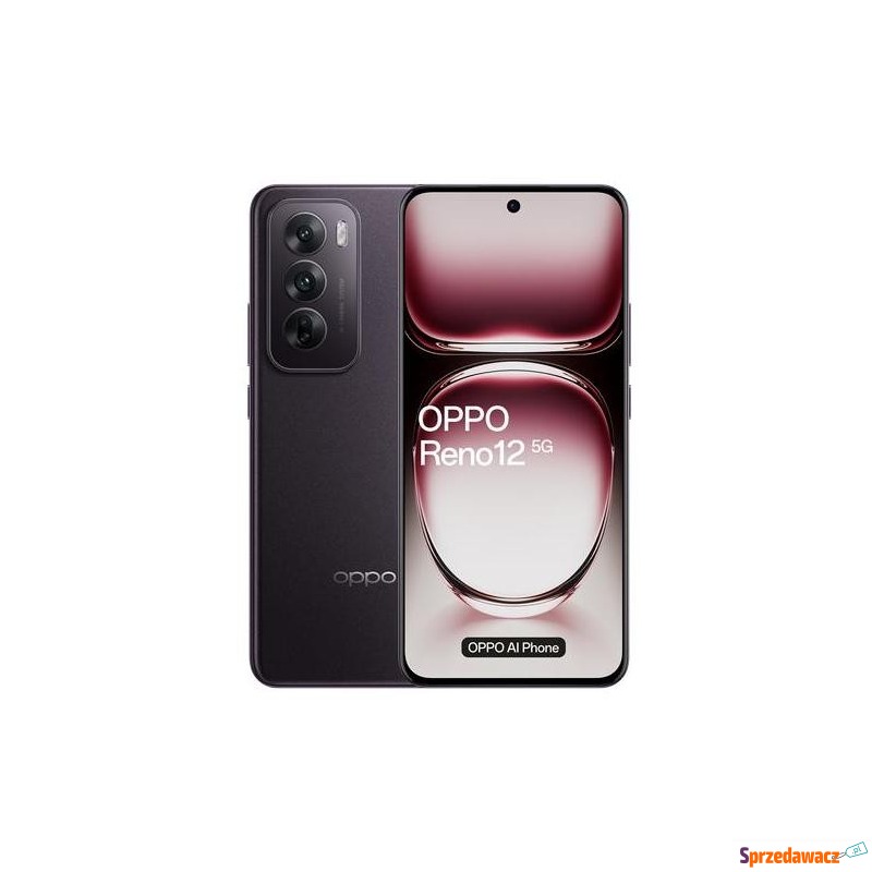 OPPO Reno 12 12/256GB Black - Telefony komórkowe - Zamość