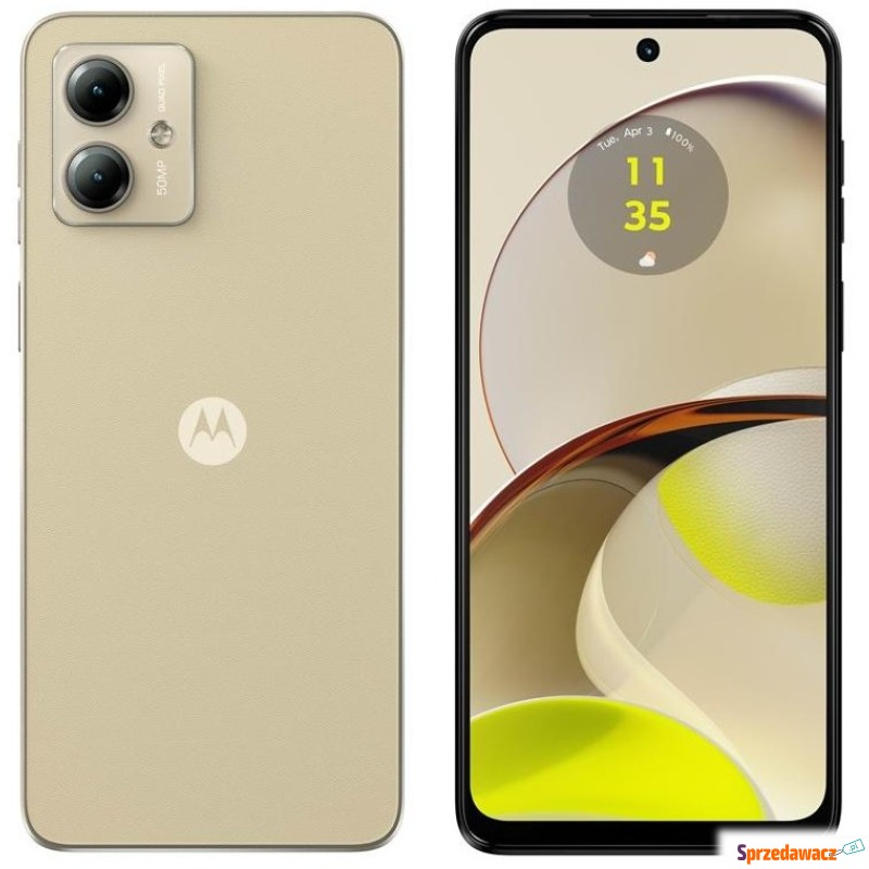 Motorola Moto G14 4/128GB Dual SIM Butter Cream - Telefony komórkowe - Kraśnik