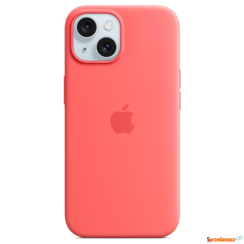 Apple iPhone 15 Silicone Case with MagSafe guava - Etui na telefon - Orzesze